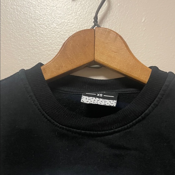 HELL IS OTHER PEOPLE Minga London Black Crewneck Sweater - Picture 4 of 5